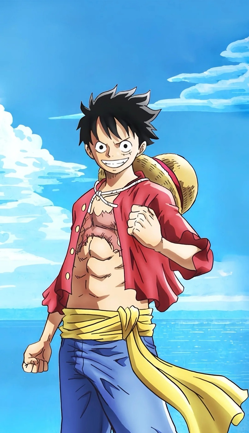 ảnh luffy cười ngầu 
