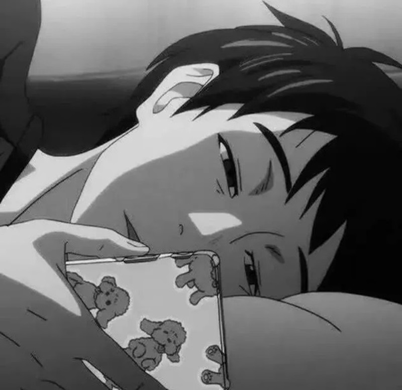 ảnh nam buồn anime