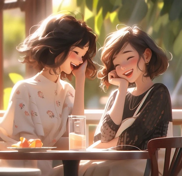 avatar đôi bạn thân nữ 28