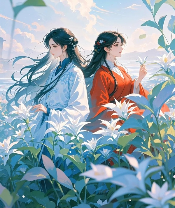 avatar đôi bạn thân nữ 8