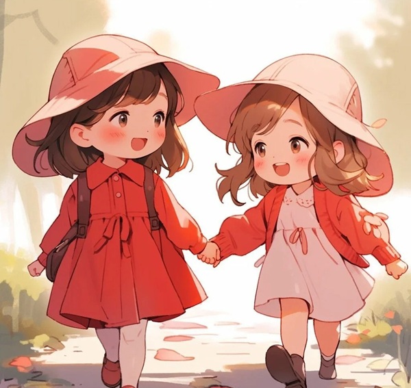 avatar em bé cute đôi 10