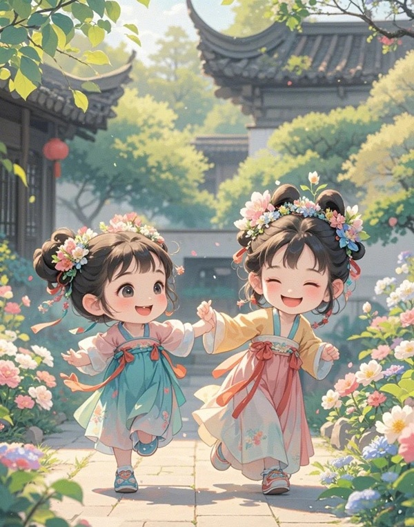 avatar em bé cute đôi 32