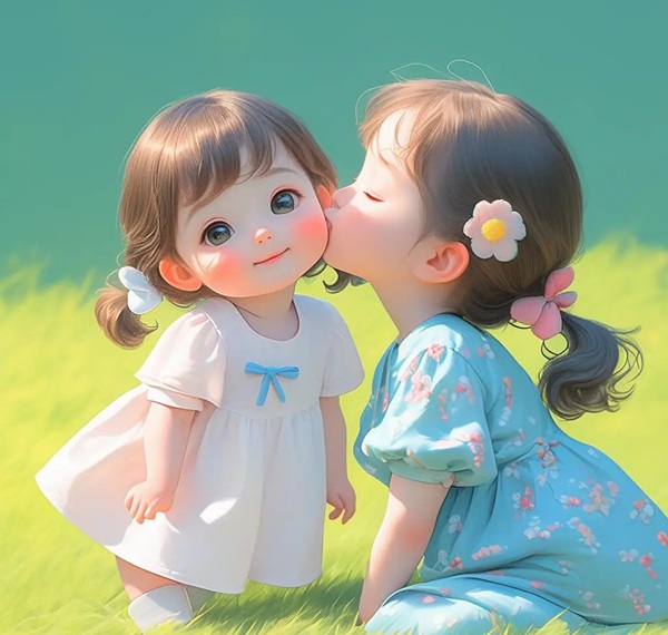 avatar em bé cute đôi 38