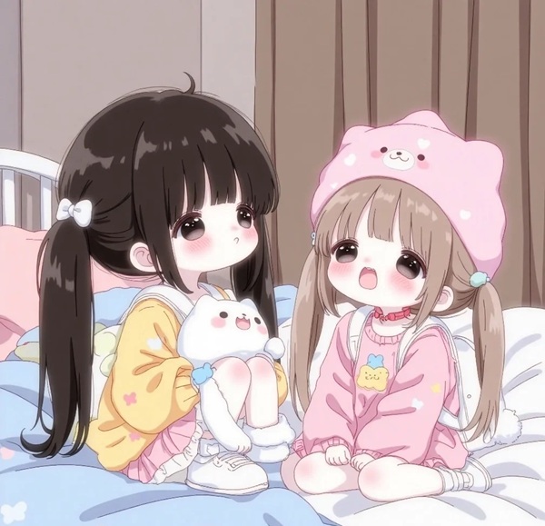 avatar em bé cute đôi 41