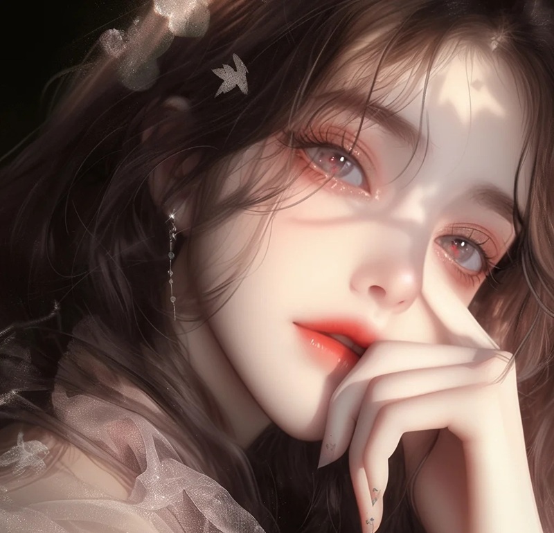 avatar tiktok đẹp nữ ngầu