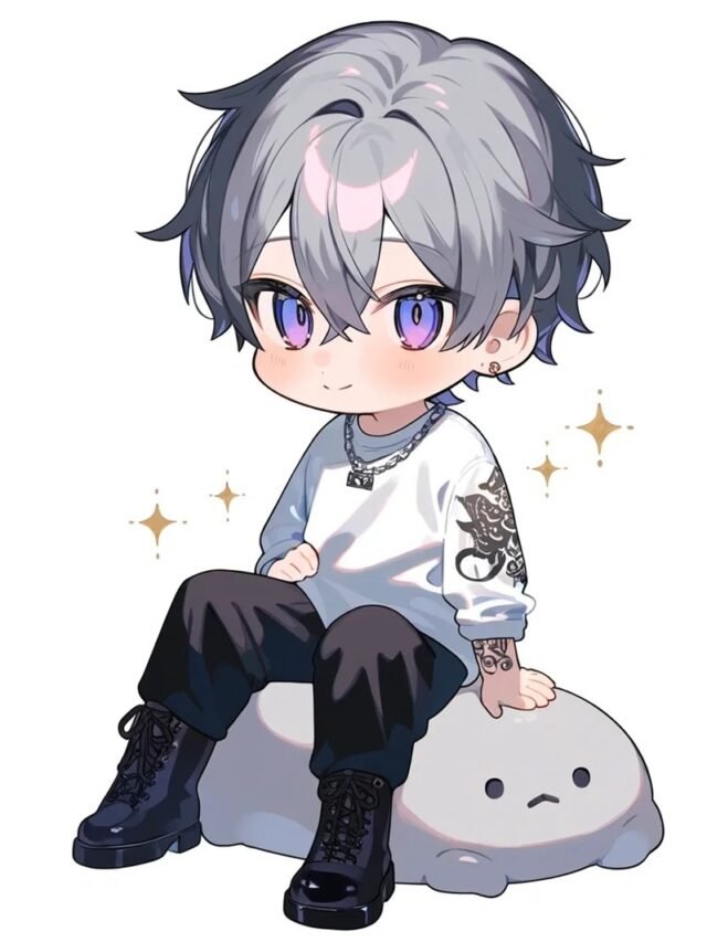 ảnh anime nam chibi 9