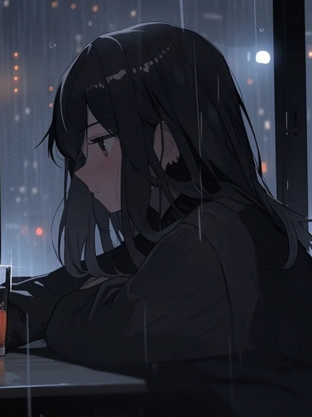 ảnh anime nữ buồn 23