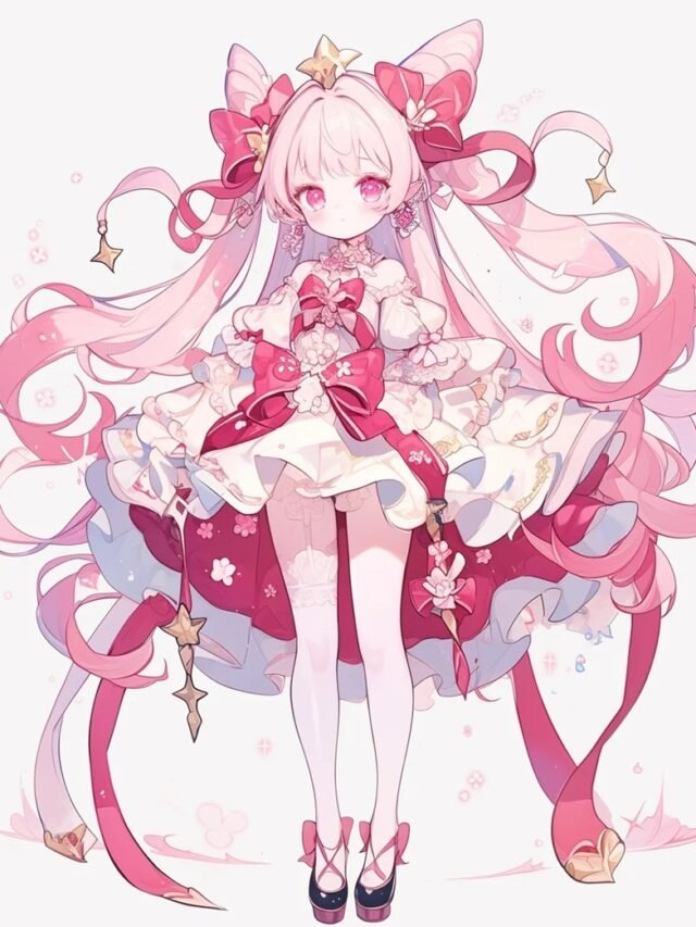 ảnh anime nữ tóc hồng 42