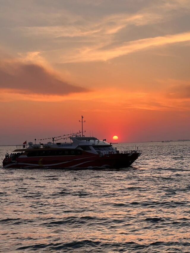 hình ảnh cảnh hoàng hôn trên biển