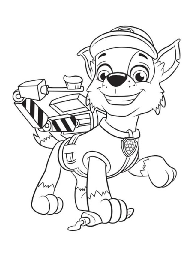 hình tô 34 chó cứu hộ paw patrol