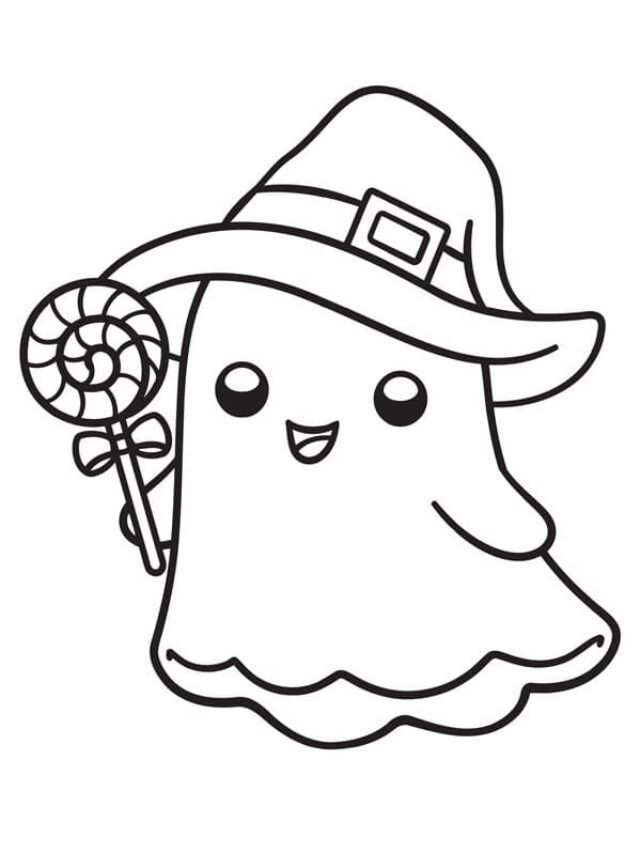 tranh tô màu kẹo mút