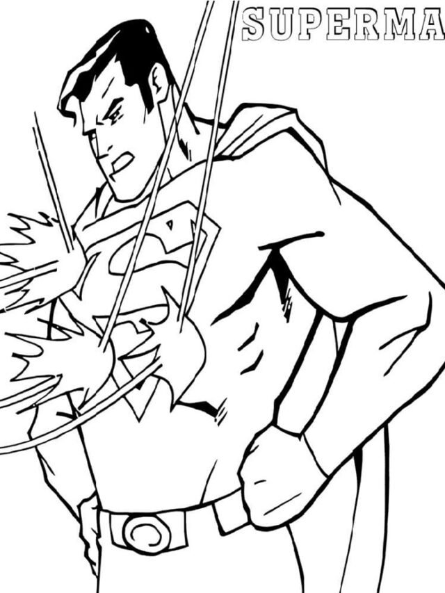 tô màu superman