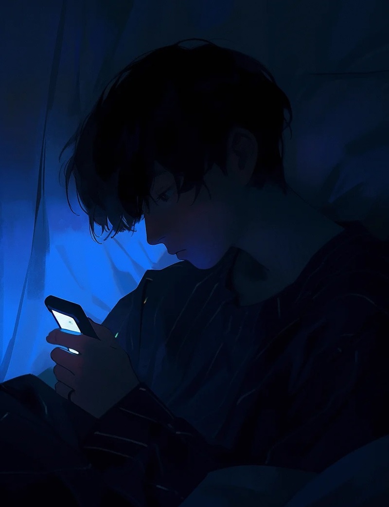 hình ảnh anime buồn nam