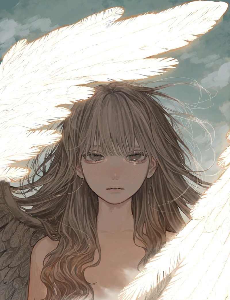 hình ảnh anime buồn nữ lạnh lùng