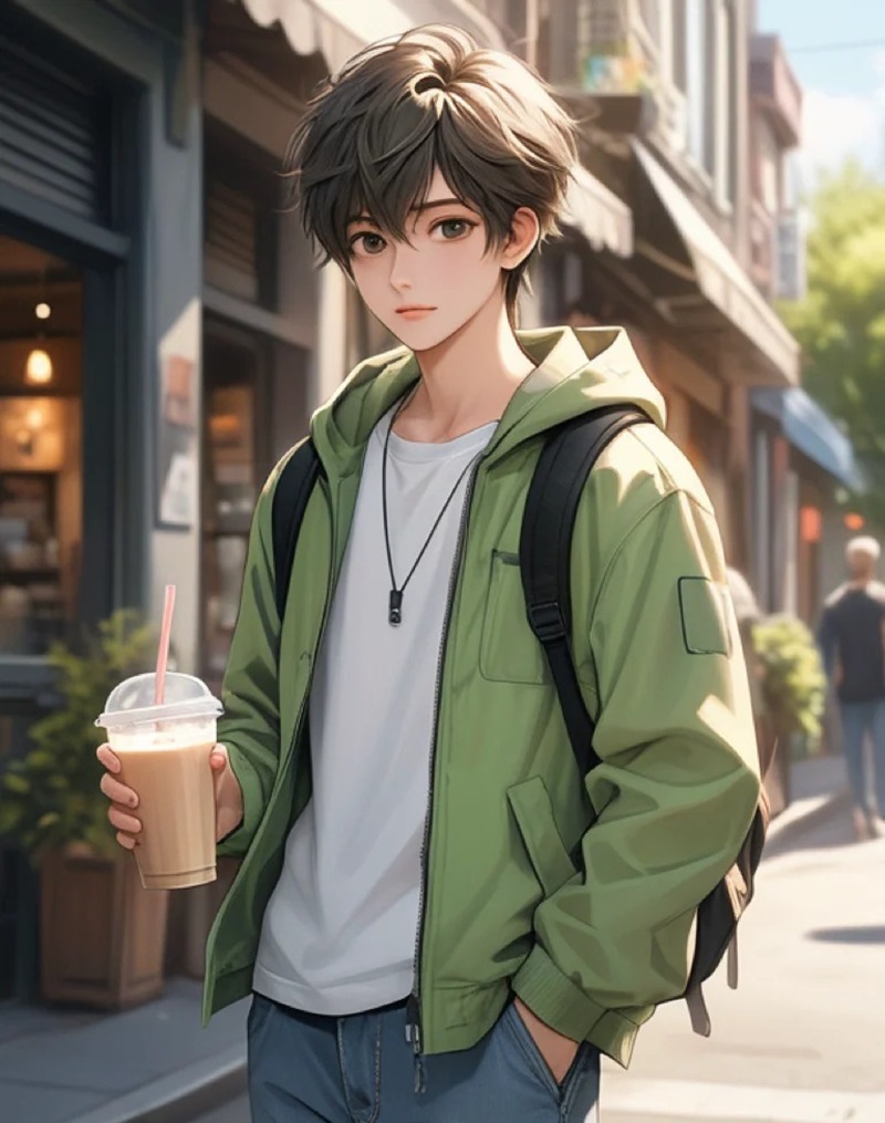 hình ảnh anime nam học sinh 15