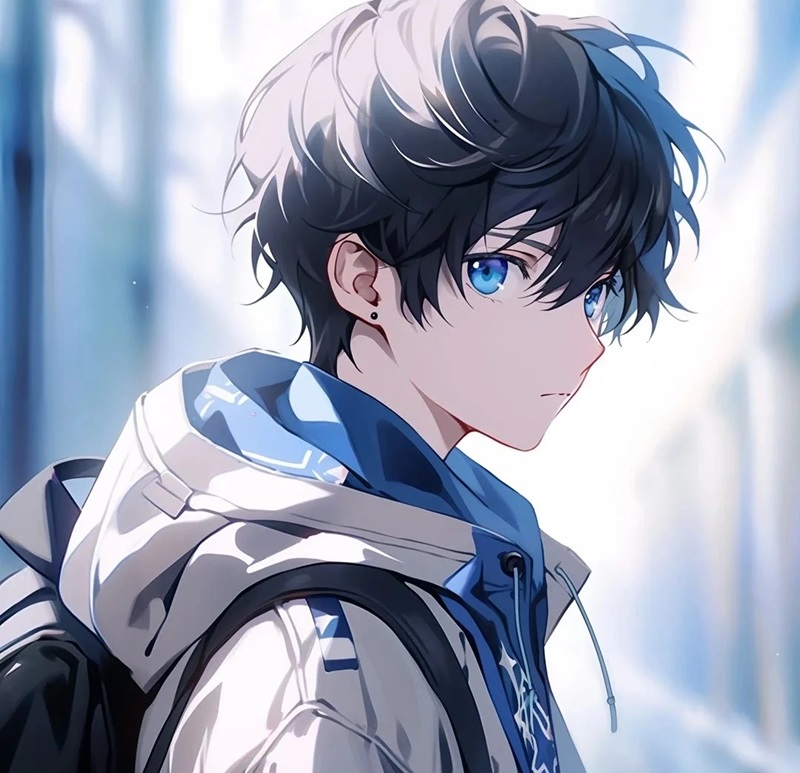 hình ảnh anime nam học sinh 19