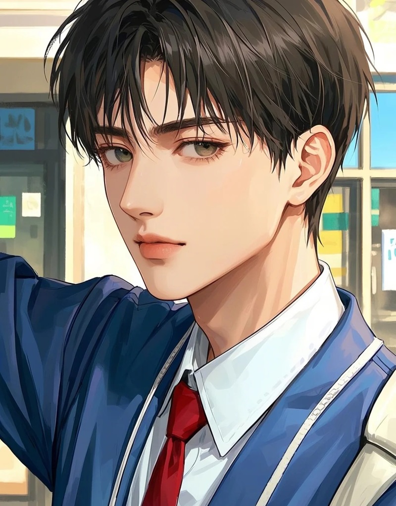hình ảnh anime nam học sinh 22