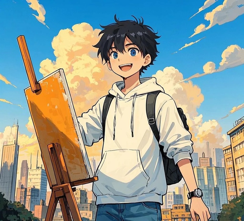 hình ảnh anime nam học sinh 26