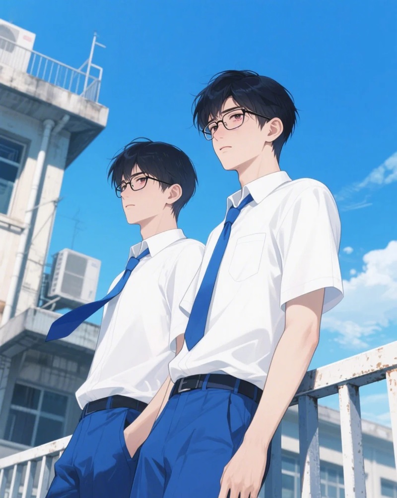 hình ảnh anime nam học sinh 37
