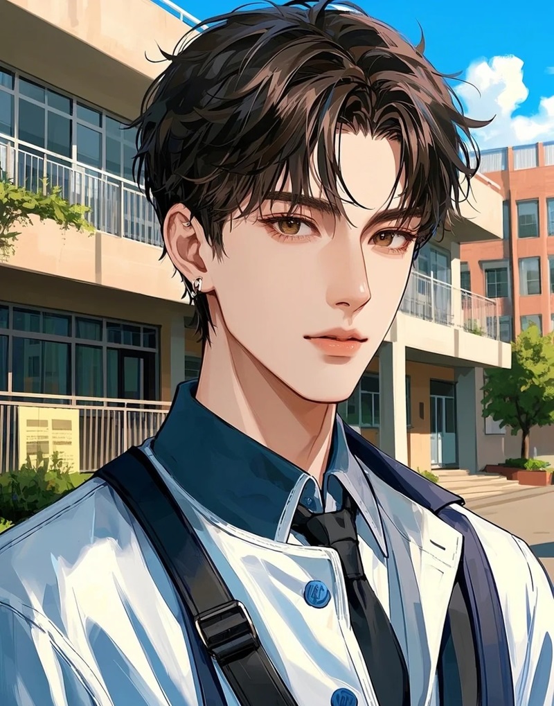hình ảnh anime nam học sinh 40