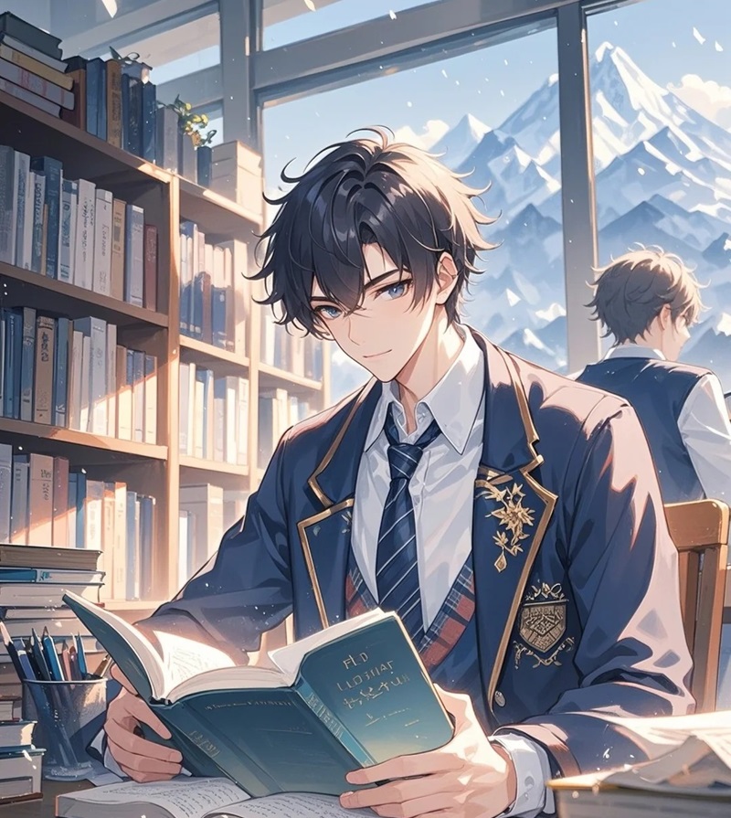 hình ảnh anime nam học sinh 6