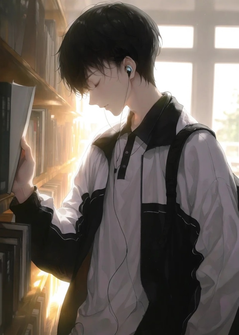hình ảnh anime nam học sinh 
