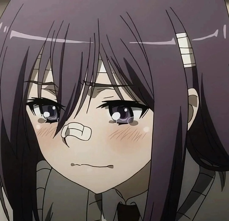 hình ảnh anime nữ buồn