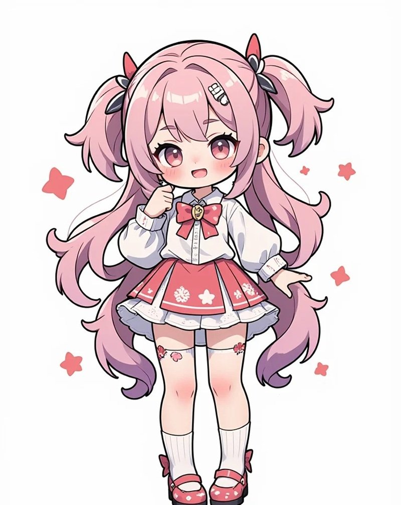 hình ảnh chibi cute nữ 11