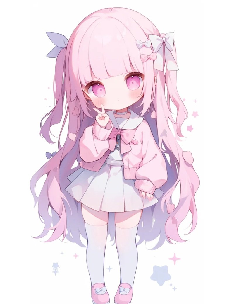 hình ảnh chibi cute nữ 13