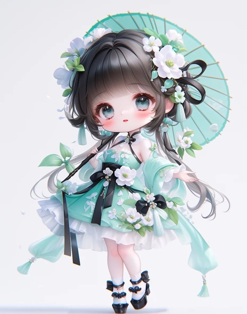 hình ảnh chibi cute nữ 2