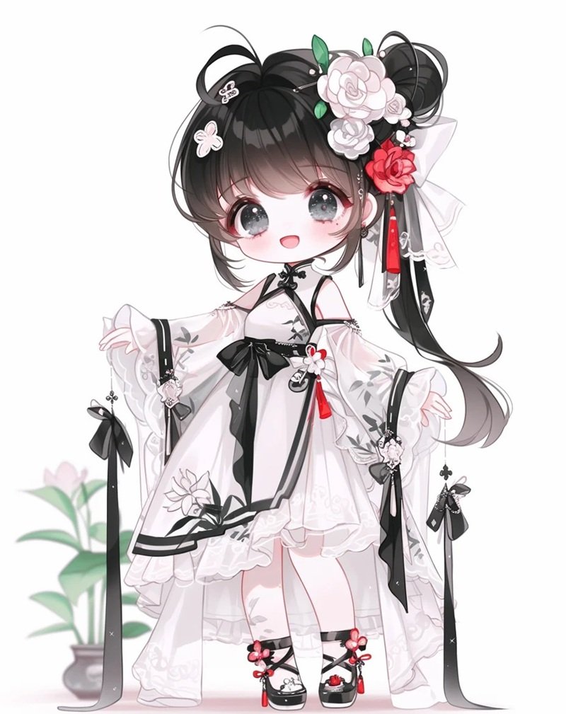 hình ảnh chibi cute nữ 5