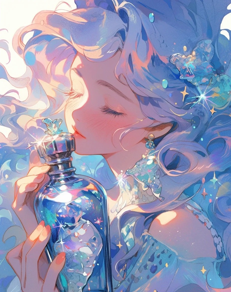 hình ảnh cung bảo bình nữ anime 16