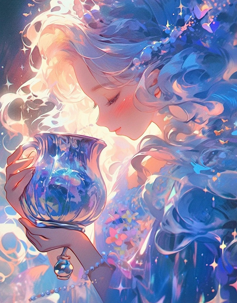 hình ảnh cung bảo bình nữ anime 18
