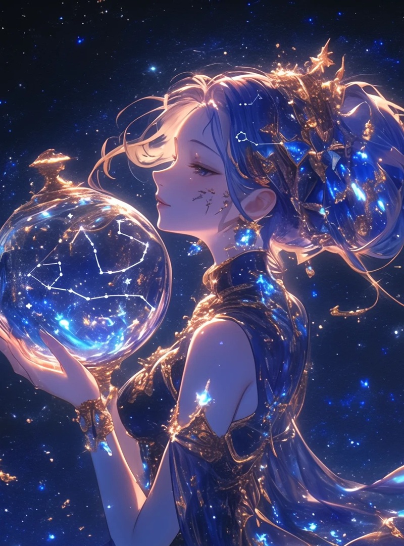 hình ảnh cung bảo bình nữ anime 19