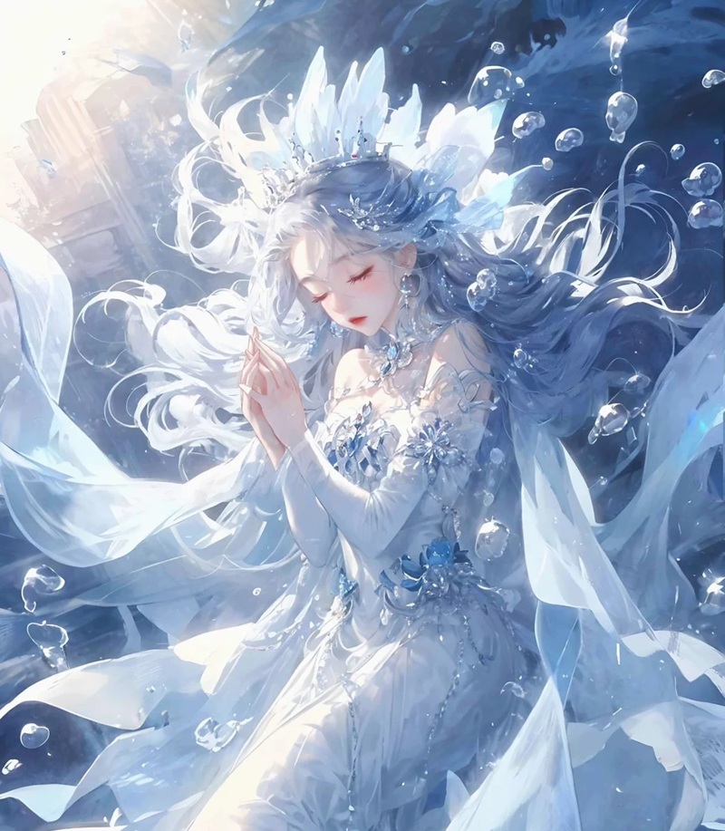 hình ảnh cung bảo bình nữ anime 25