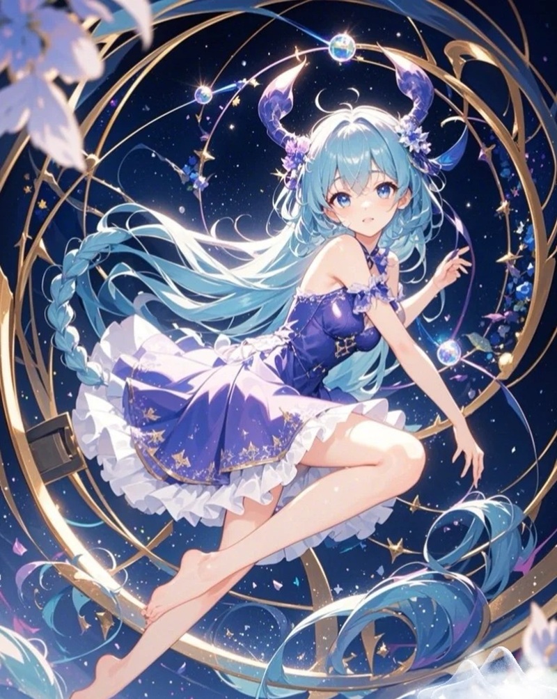 hình ảnh cung bảo bình nữ anime 42