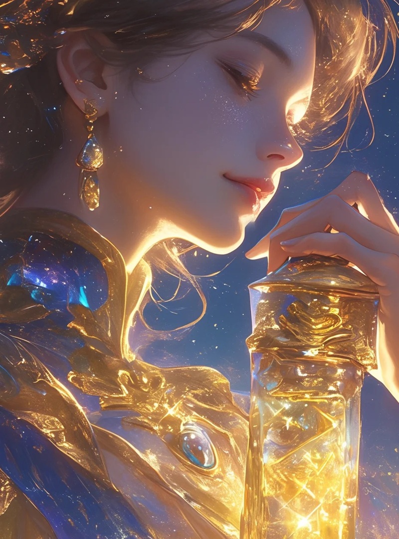hình ảnh cung bảo bình nữ anime 6
