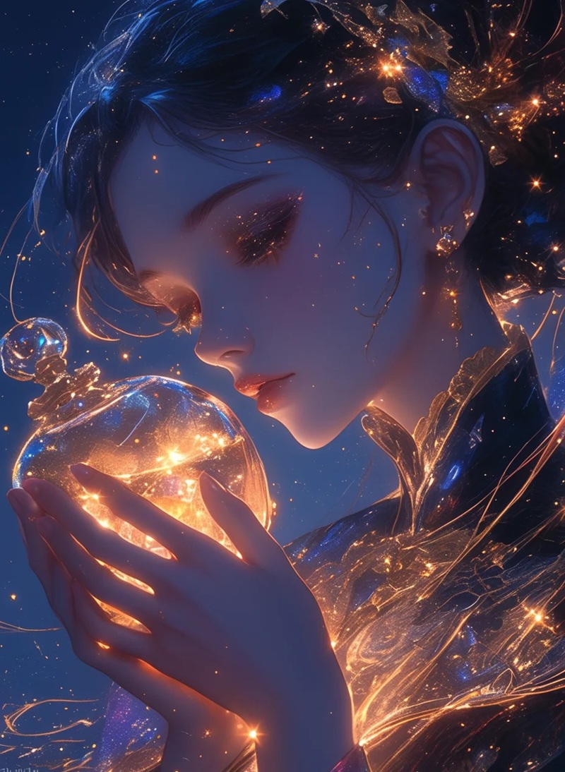 hình ảnh cung bảo bình nữ anime 7