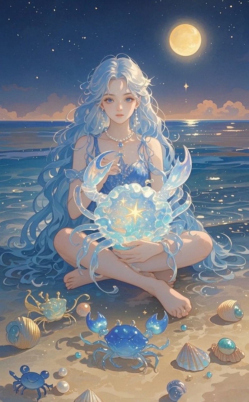 hình ảnh cung cự giải nữ anime 1