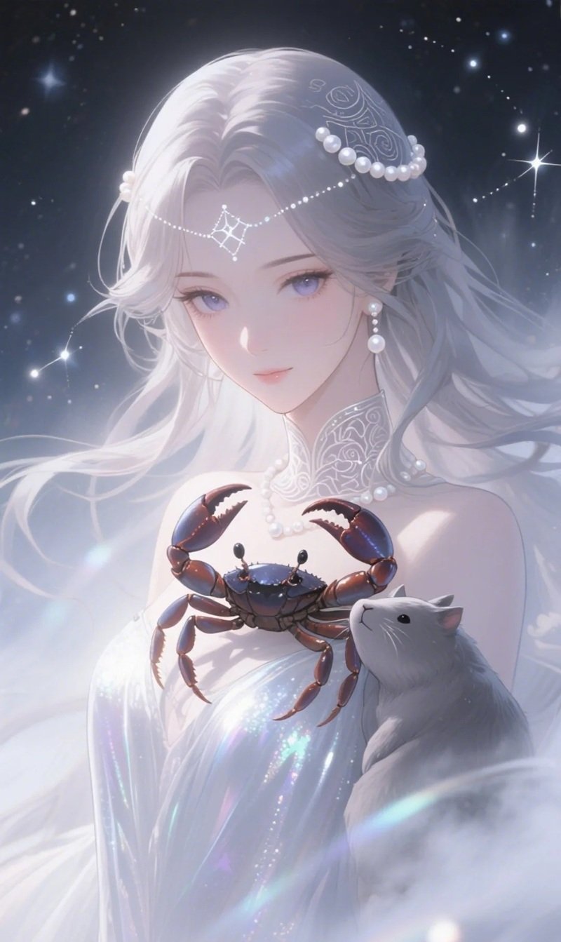 hình ảnh cung cự giải nữ anime 13