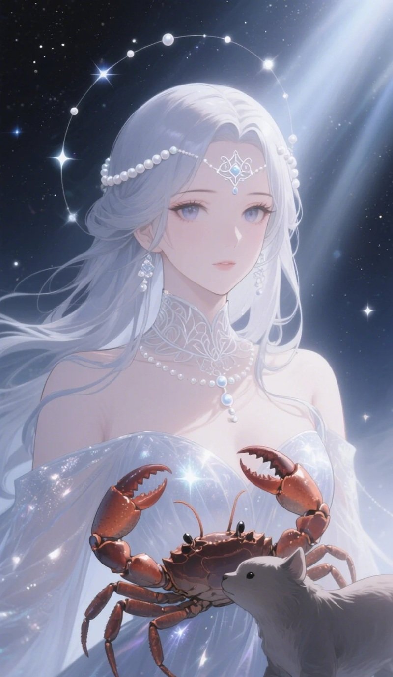 hình ảnh cung cự giải nữ anime 14