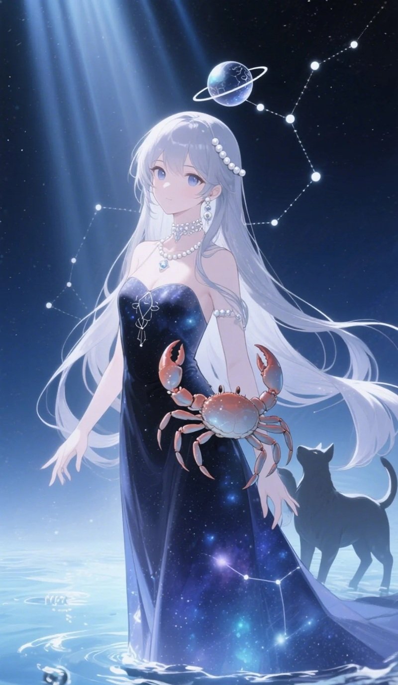 hình ảnh cung cự giải nữ anime 17