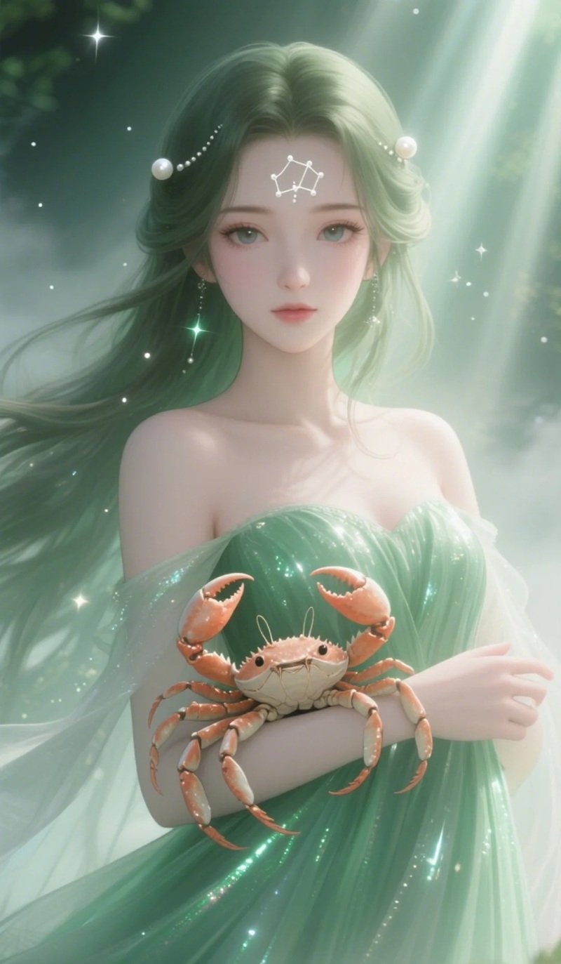 hình ảnh cung cự giải nữ anime 18