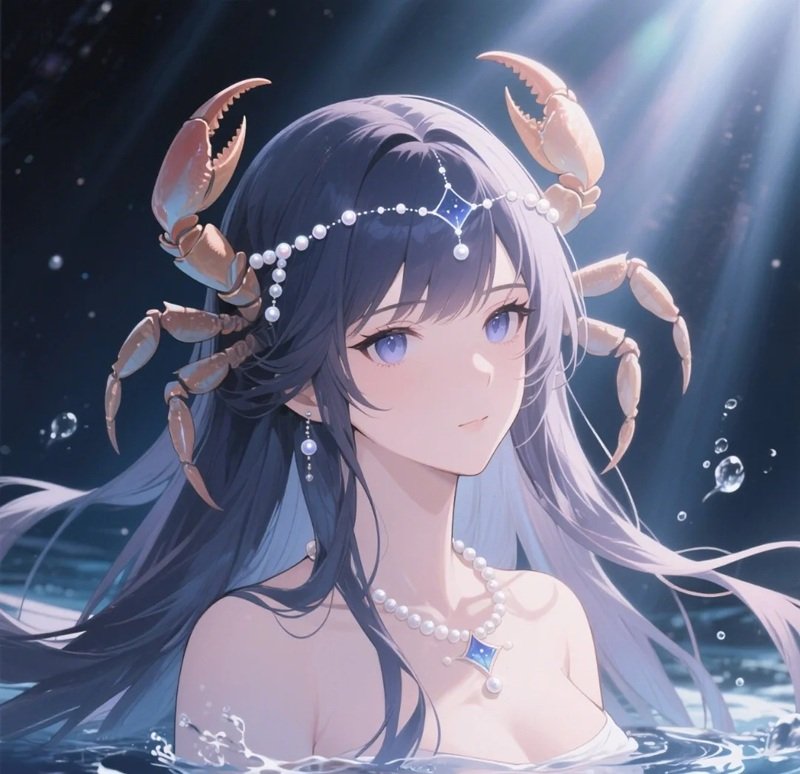 hình ảnh cung cự giải nữ anime 19