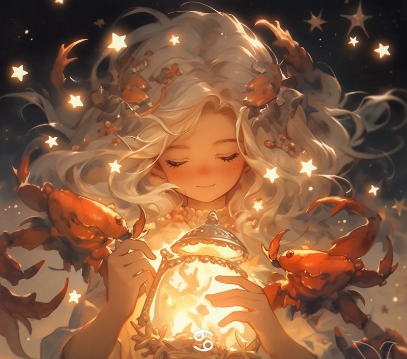 hình ảnh cung cự giải nữ anime 22