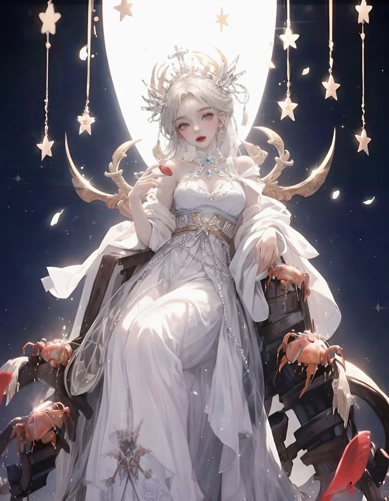 hình ảnh cung cự giải nữ anime 25