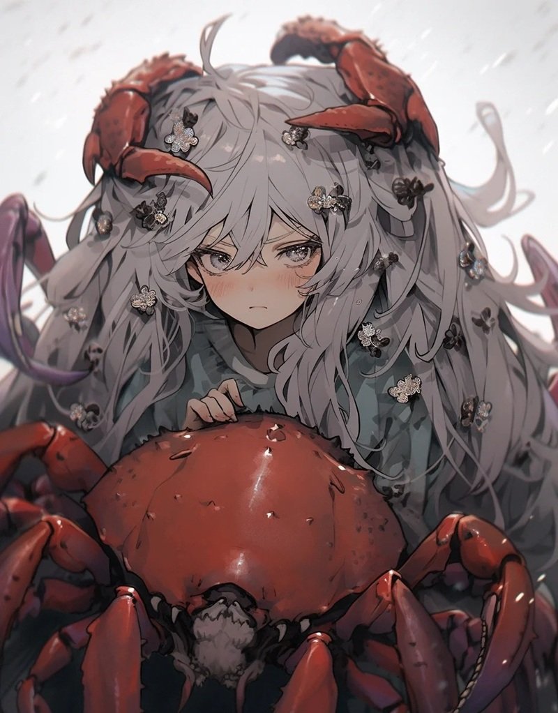 hình ảnh cung cự giải nữ anime 27