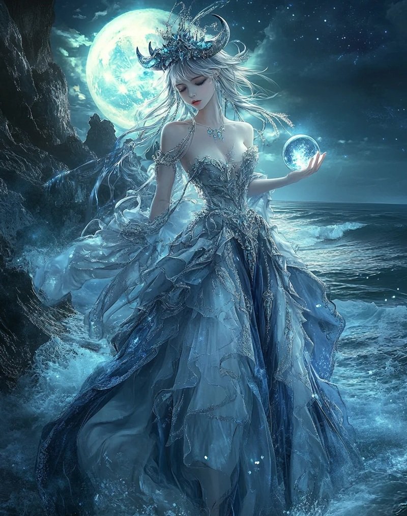 hình ảnh cung cự giải nữ anime 3