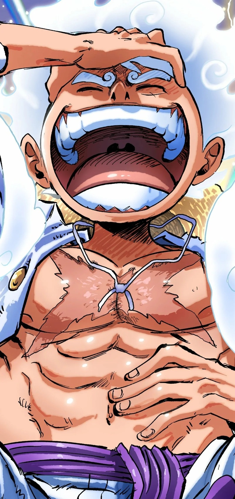 hình ảnh luffy gear 5 11
