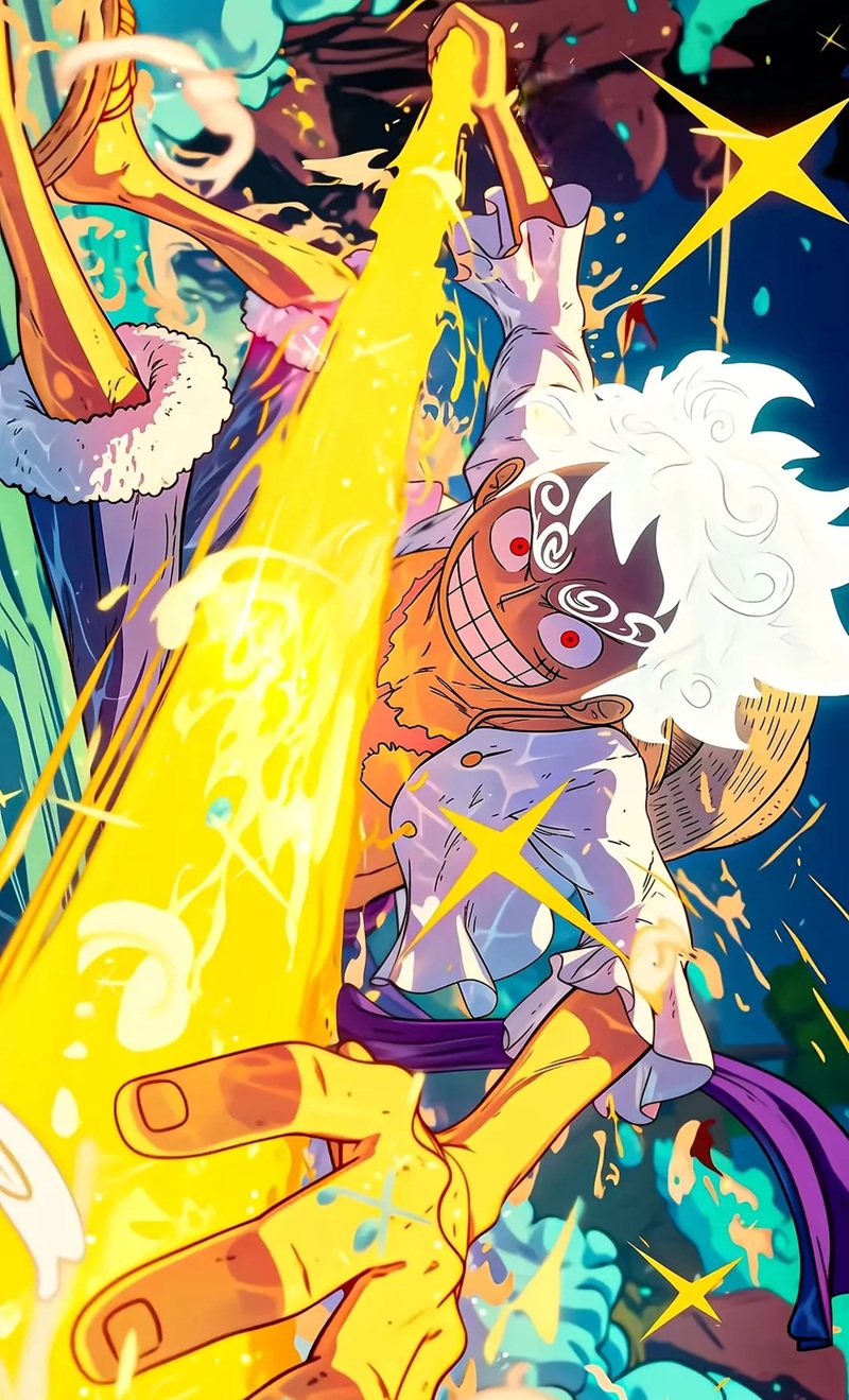 hình ảnh luffy gear 5 16